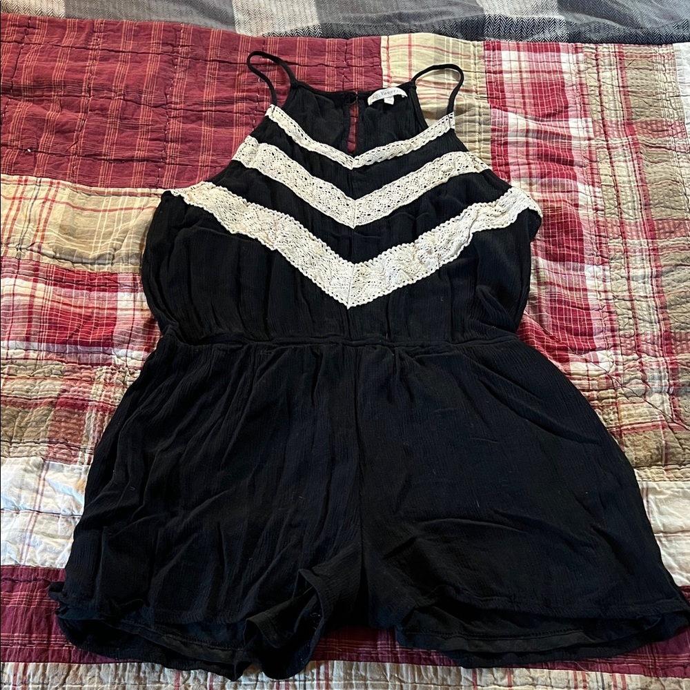 Black and White Jumpsuit